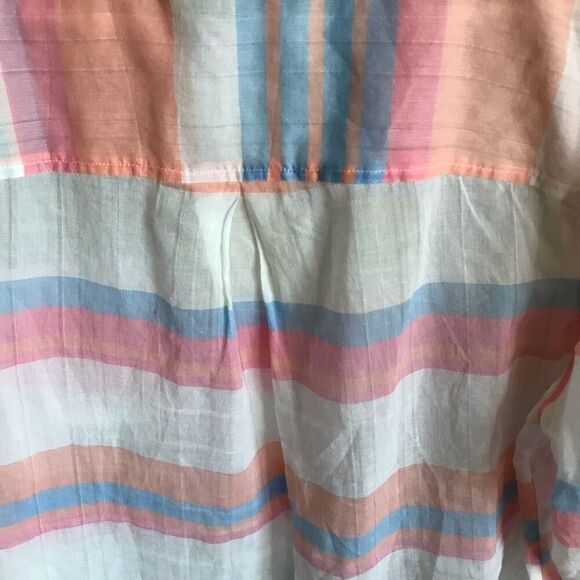 Lane Bryant Multicolor Striped Blouse - Picture 4 of 5